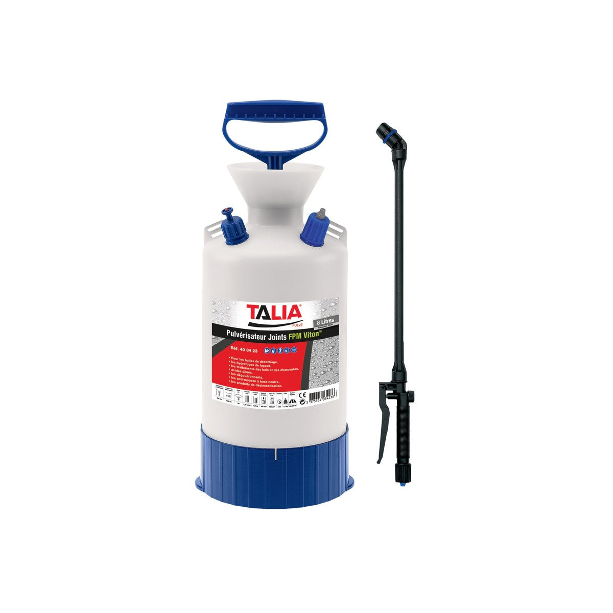 taliaPULVÉ® à joints FPM Viton® 8 litres