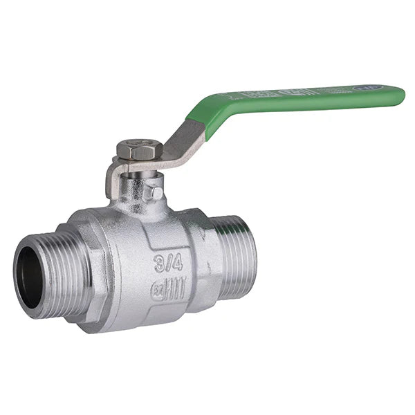 Vanne à sphère NF mâle-mâle