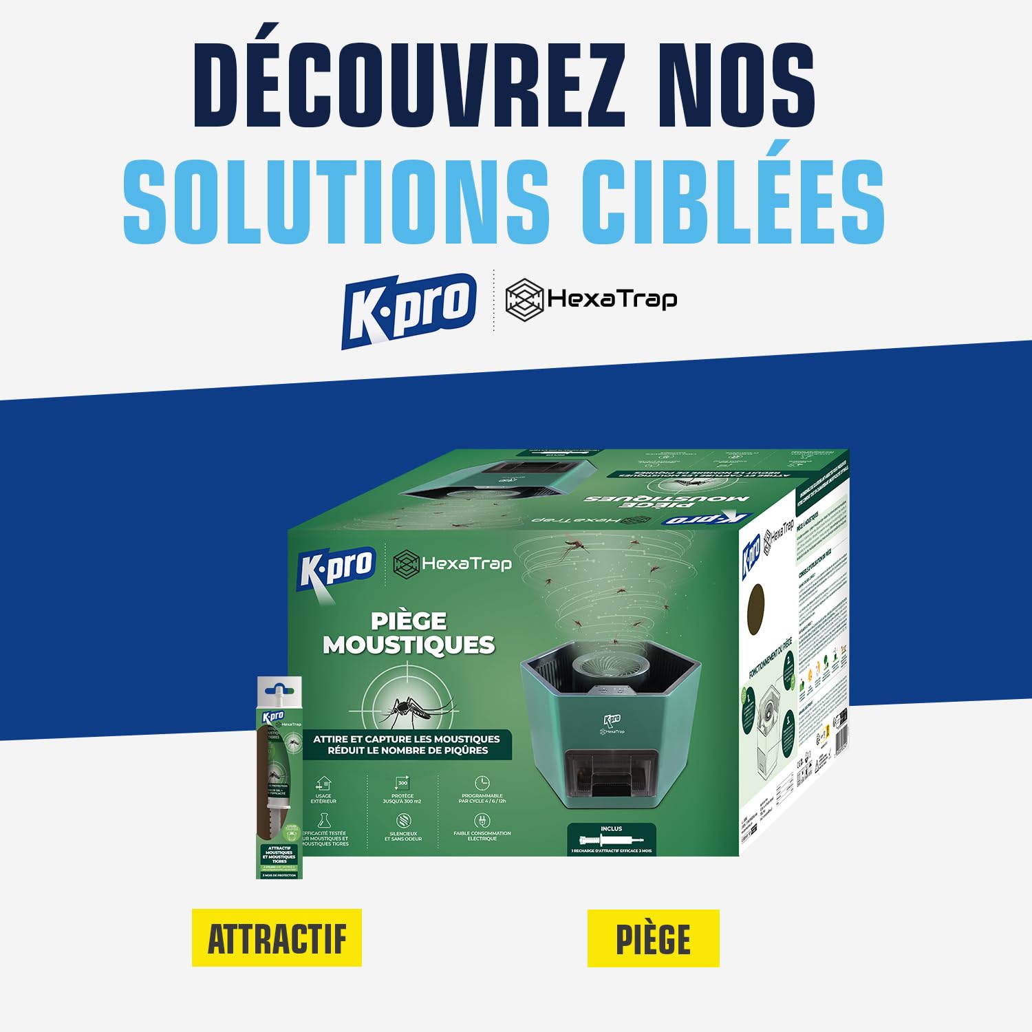 Piège anti-moustiques d'extérieur - Kpro