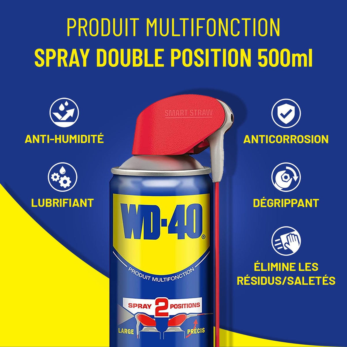 WD40 multifonction 500ml – photo 5