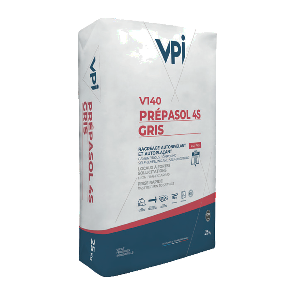 VPI V140 Prépasol 4S Gris - sac de 25 kg