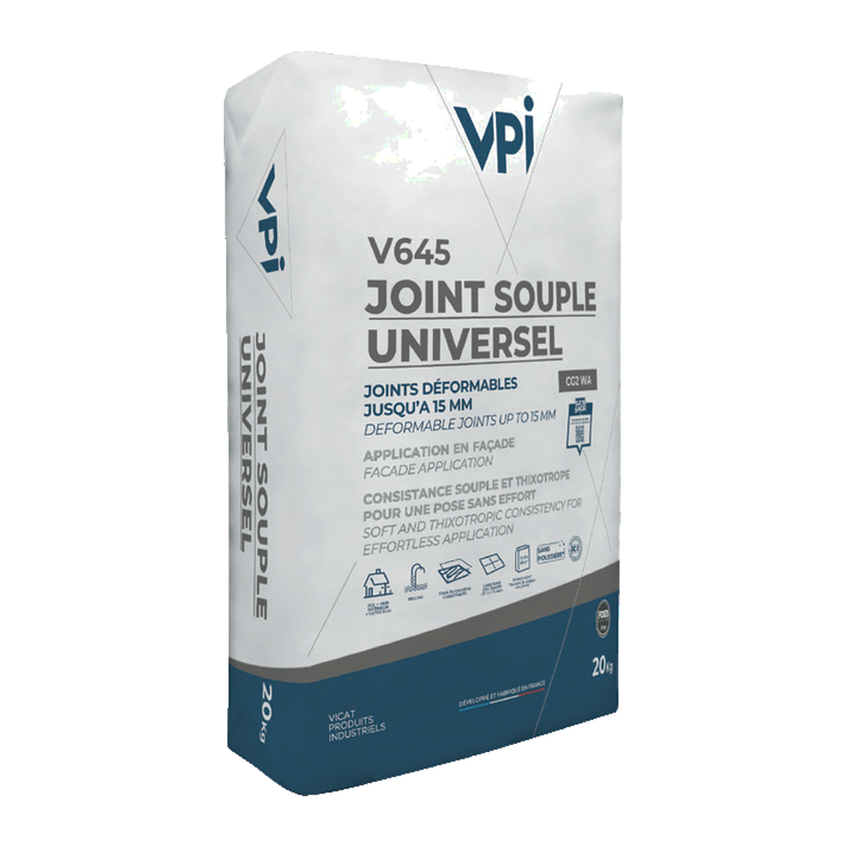 VPI V645 Joint Souple Universel - sac de 20 kg