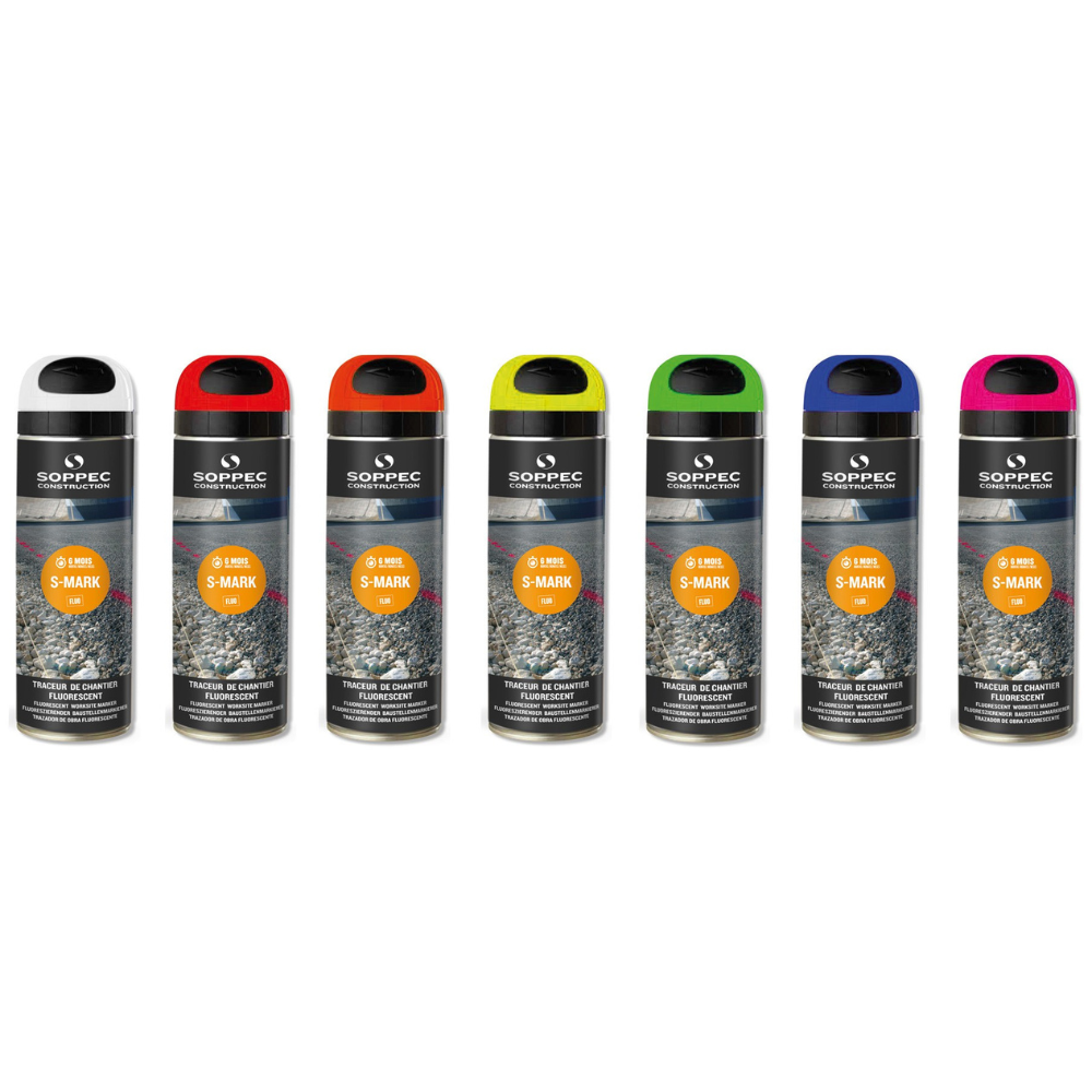 Traceur de chantier FLUO S-MARK