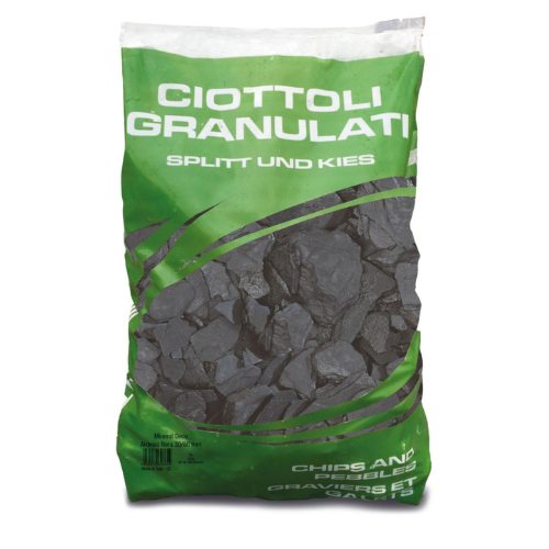 Paillis d'ardoise concassée noir - 30/80 mm