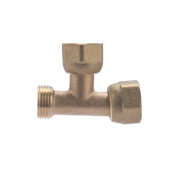 Té Mâle Double Femelle écrou Libre