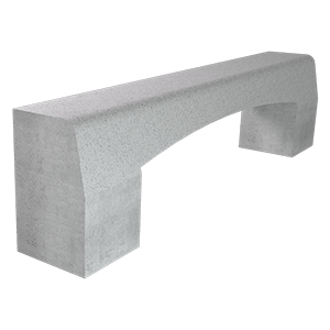 Bordure T2 Avaloir CE 3.5 Béton