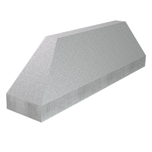 Bordure Antipassage CE 3.5 - Béton