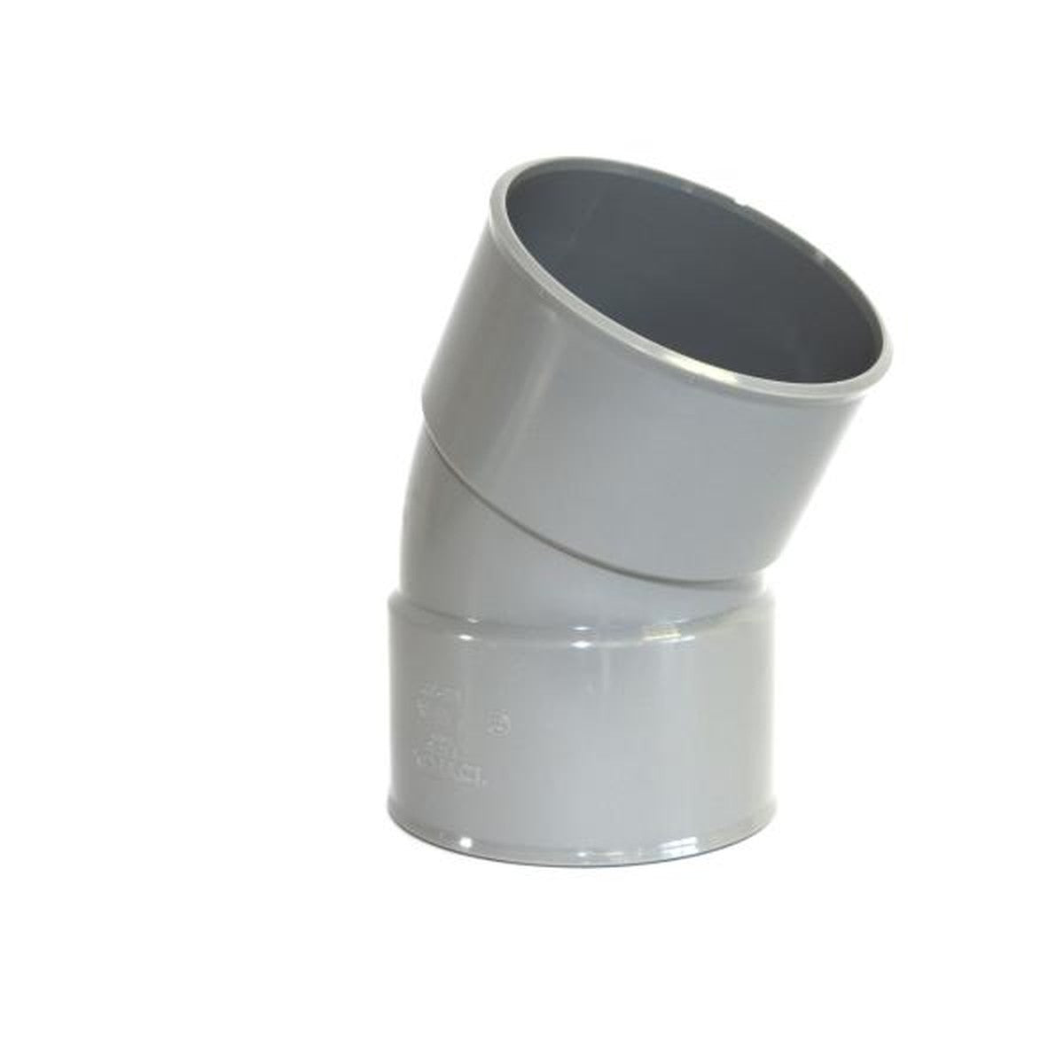 Coude PVC femelle-femelle 30° Ø100 DYKA