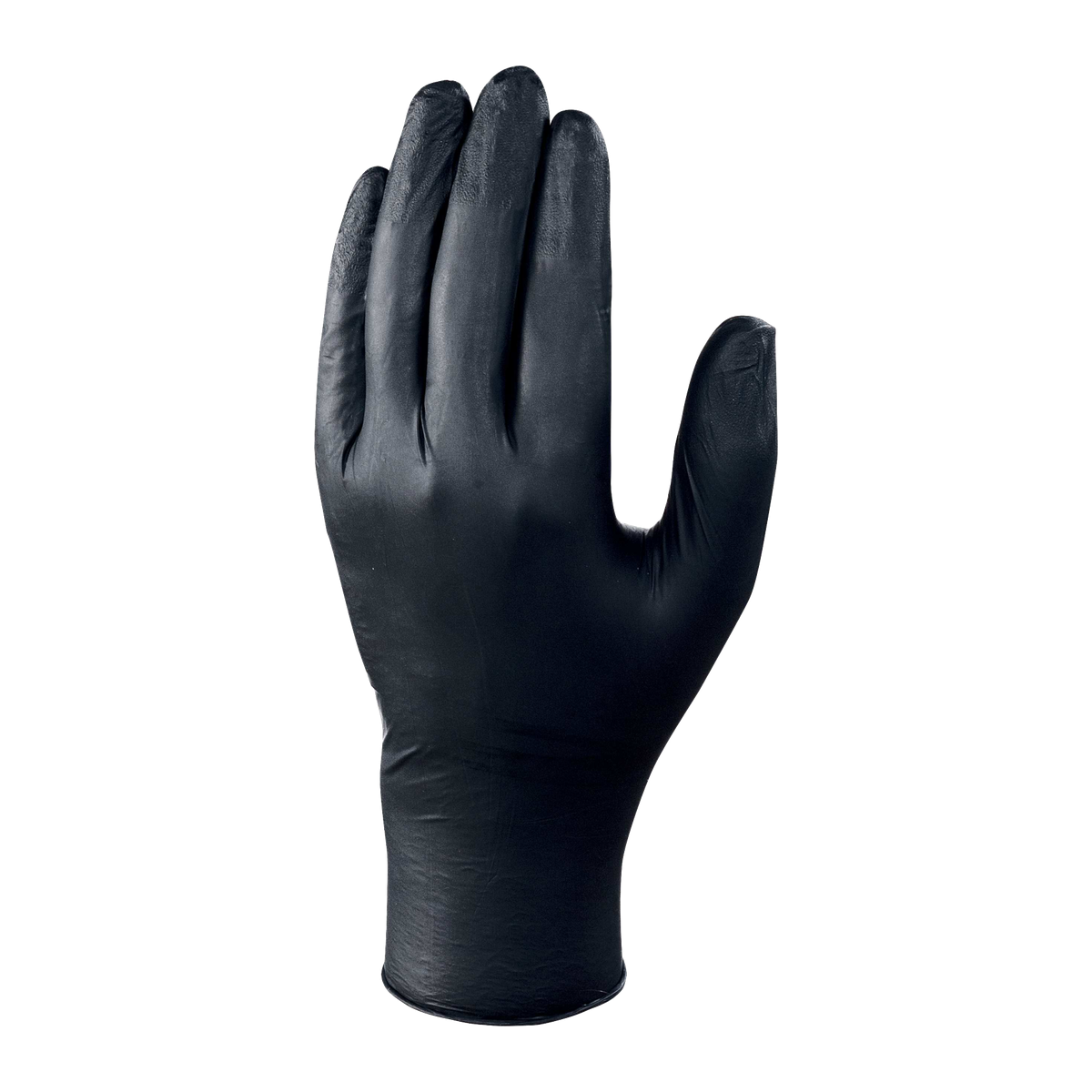 Gants nitrile noir jetables Delta Plus — boîte de 100