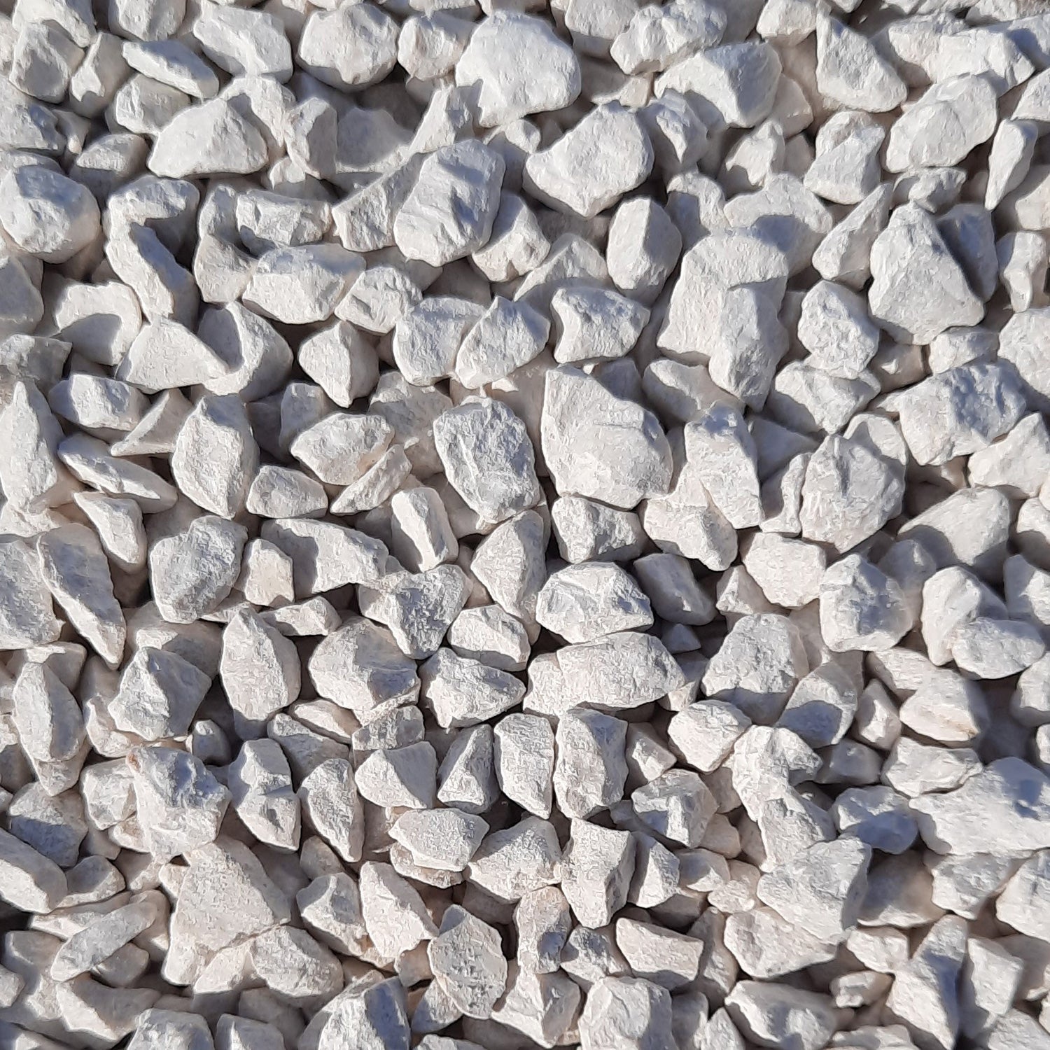 Gravier Concassé Blanc 6/12.5