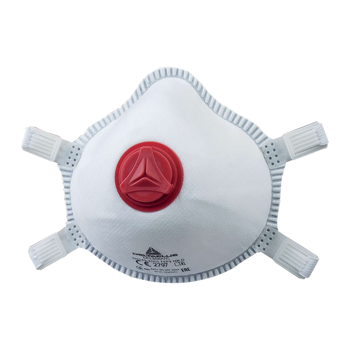 Masques FFP3 Delta Plus M1300V à valve — boîte de 10