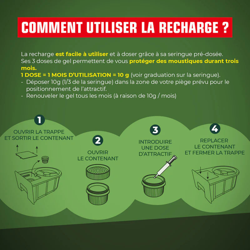 Piège anti-moustiques d'extérieur - Kpro