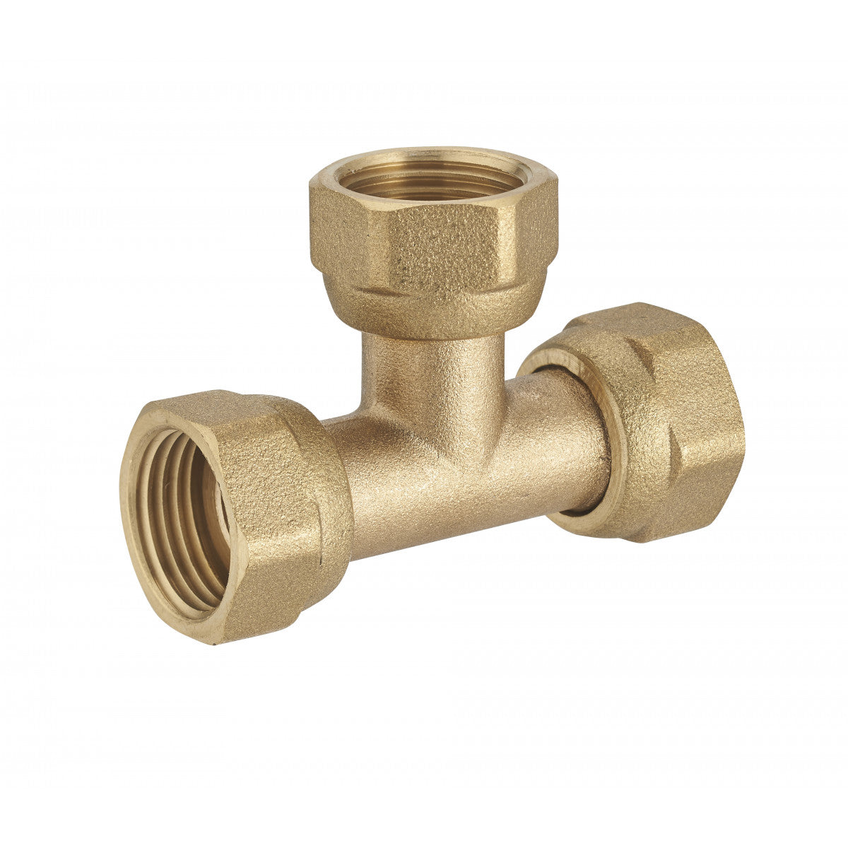 Té Triple Femelle écrou Libre