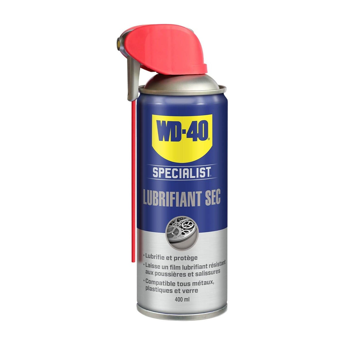 Aérosol WD-40 Specialist lubrifiant sec au PTFE 400 ml